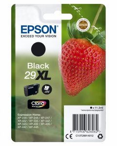 Tusz EPSON C13T29914012, T29XL, black, 11,3ml, Epson Expression Home XP-235,XP-332,XP-335,XP-432,XP-435