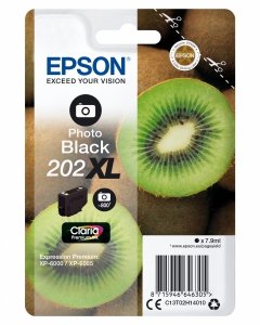 Tusz EPSON C13T02H14010, 202 XL, photo black, 7.9ml, Epson XP-6000, XP-6005