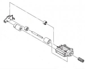 Części / Kyocera-Mita / Bracket Feed Assy Sp 303LF94010, 1 pc(s) 