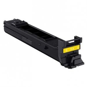 Toner Konica-Minolta A0DK252. yellow. 8000s. Konica Minolta QMS Magicolor 4600 / 4650 / 4690 A0DK252