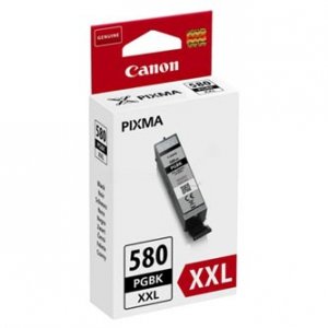 Canon oryginalny tusz / tusz PGI-580PGBK XXL, black, 25.7ml, 1970C001, very high capacity, Canon PIXMA TR7550, TR8550, TS6150, TS81