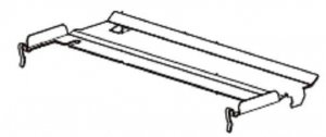 Części / ZEBRA / 220 Upper media guide plate 48043-4, 220Xi3Plus 