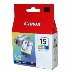 Canon oryginalny wkład atramentowy / tusz BCI15C. color. 100s. 8191A002. 2szt. Canon i70 8191A002