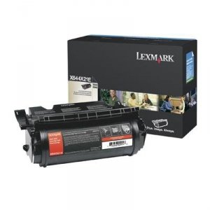 Toner Lexmark X644X21E. black. 32000s. extra duża pojemnośÄ‡. Lexmark X644.X646e X644X21E
