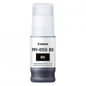 Canon oryginalny tusz bottle PFI-050 BK, 5698C001, black, 70ml