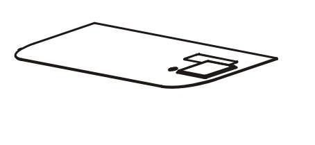 Części / ZEBRA / Nameplate, GX420t with LCD  (Thermal Transfer) 105934-068 