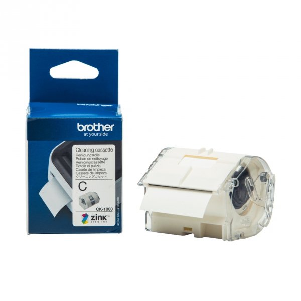 Brother kaseta czyszcząca 50mm x 2m, biała, CK1000, do drukarki VC-500W CK1000