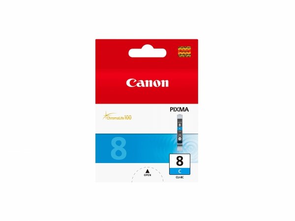 Tusz Canon CLI8C. cyan. 420s. 13ml. 0621B001. Canon iP4200. iP5200. iP5200R. MP500. MP800 0621B001