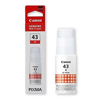 Canon oryginalny tusz / tusz GI-43 R, red, 3700s, 4716C001, Canon Pixma G540, G640