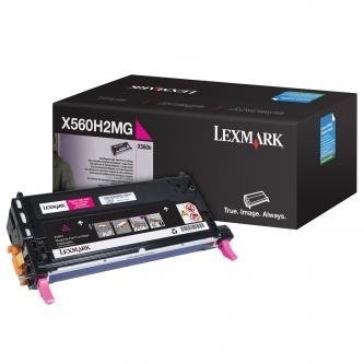 Lexmark oryginalny toner X560H2MG. magenta. 10000s. Lexmark X560N. X560dn X560H2MG