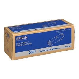 Epson oryginalny toner C13S050697. black. 23700s. high capacity. Epson Aculaser M400DN C13S050697