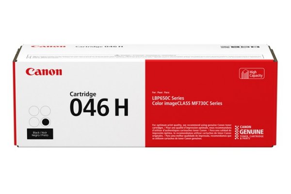 Toner Canon 046HBK, black, 6300s, 1254C002, high capacity, Canon LBP654Cx, 653Cdw, MFP735Cx, 634Cdw, 632Cdw, O
