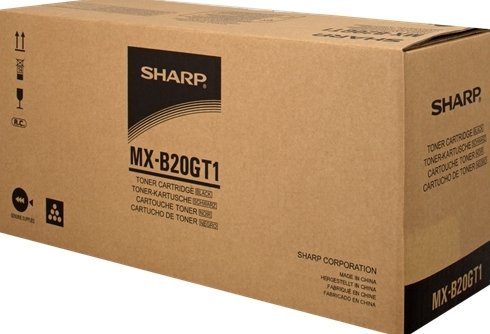 Toner SHARP MX-B20GT1. black. 8000s. Sharp MX-B200 MX-B20GT1