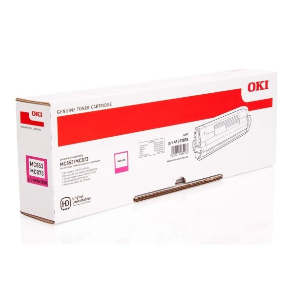 Toner OKI MC853/873 7.3k Magenta 45862838