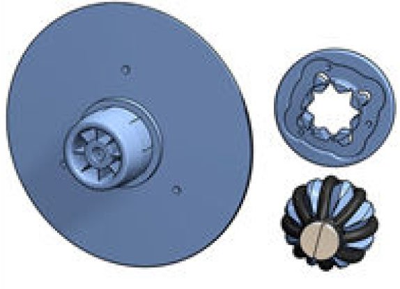 Części / HP / do plotera / 2&quot; Hubs assemblies 2RM82-67092