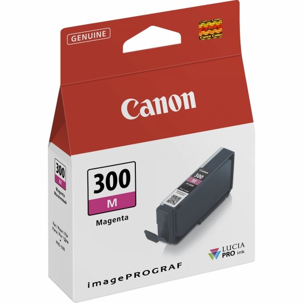 Tusz Canon PFI300M, magenta, 14,4ml, 4195C001, Canon imagePROGRAF PRO-300