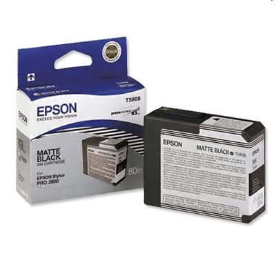 Epson oryginalny Wkład atramentowy / tusz C13T580800. matte black. 80ml. Epson Stylus Pro 3800 C13T580800