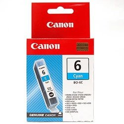 Tusz Canon BCI6C. cyan. 13ml. 4706A028. 4706A017. blistr z ochroną. Canon S800. 820. 830. 9000. iP6000D. MP750 4706A017