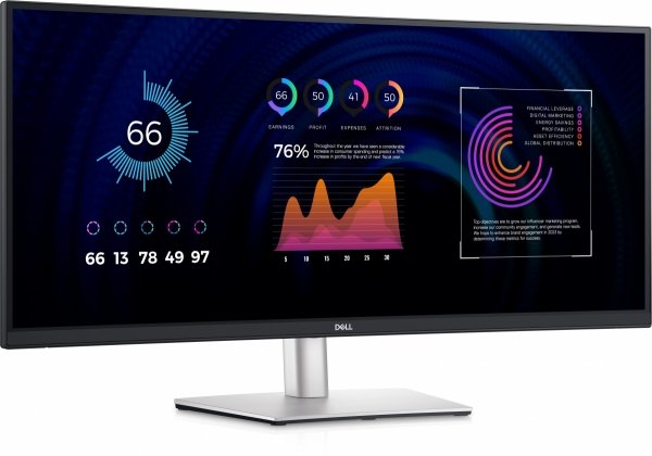 Monitor zakrzywiony 34 cale P3424WE 21:9/3440x1440/IPS/USBC/RJ45/HDMI/DP/3Y