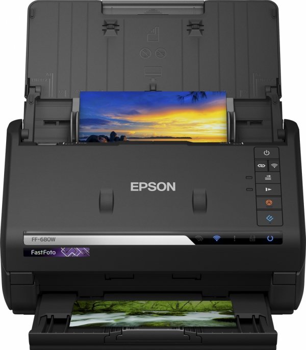 Skaner szczelinowy foto FF-680W  A4+/ADF100/45PPM/WiFi/2S-1P