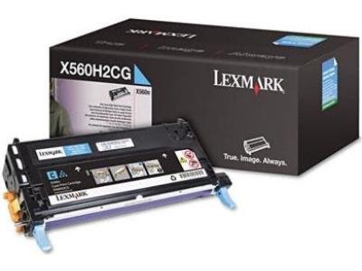 Toner Lexmark X560H2CG. cyan. 10000s. Lexmark X560N. X560dn X560H2CG