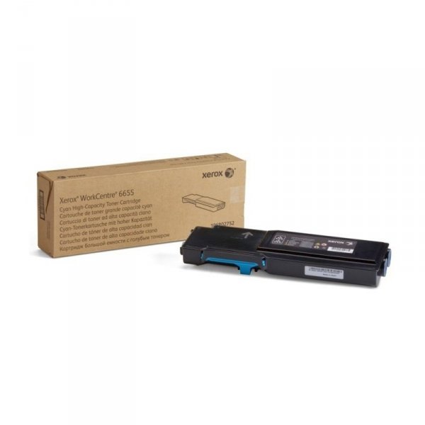 Toner Xerox WC 6655 Hi-Cap CYAN TONER 7500sh 106R02752