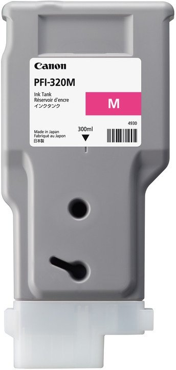 Tusz Canon PFI320M, magenta, 300ml, 2892C001, Canon TM-200, 205, 300, 305 2892C001