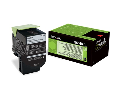 Toner Lexmark 70C2HK0. black. 4000s. return. high capacity. Lexmark CS510de. CS410dn. CS310dn. CS310n. CS410n 70C2HK0