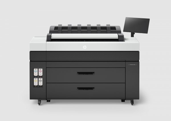HP Designjet XL 3800 MFP 36 cali - produkcyjny ploter ze skanerem A0 - [7QR88A]