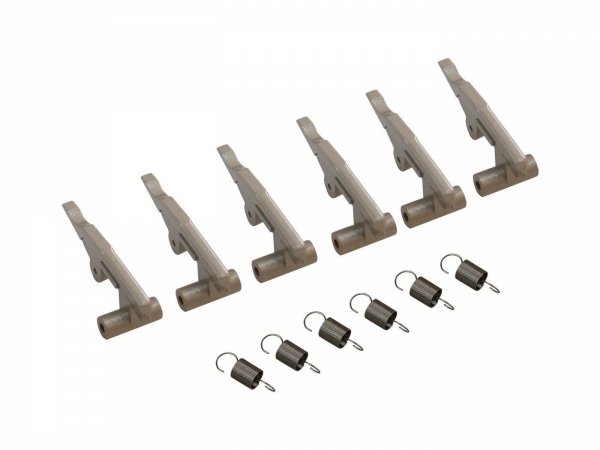 Części / CoreParts / zamiennik / Upper Picker Finger W/Spring 6pcs=1Set KONICA MINOLTA 7155, 7165, 7255, Di551, 650, Bizhub 600, 601, 750