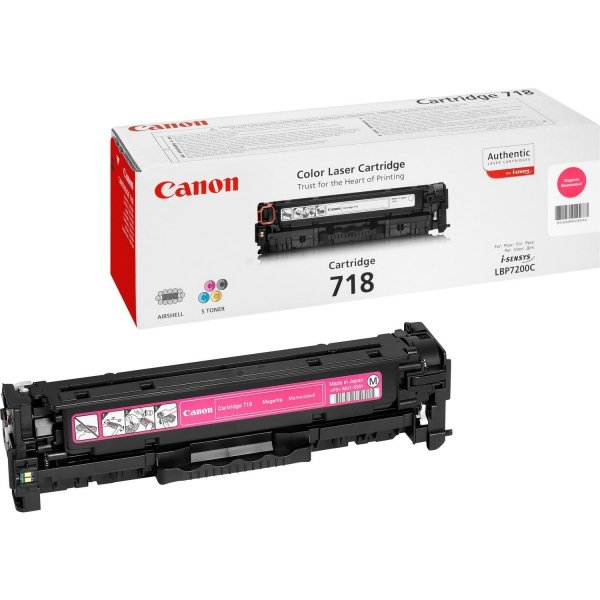 Toner Canon CRG718. magenta. 2900s. 2660B002. 2660B011. Canon LBP-7200Cdn 2660B002