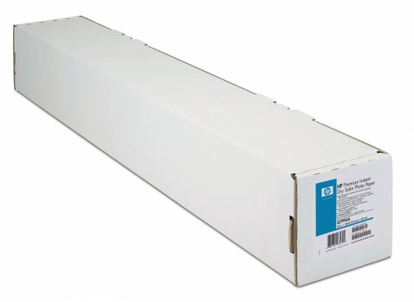 Papier do plotera / HP / 610/22.8/Premium Instant-dry Satin Photo Paper, satynowy, 24&quot;, Q7992A, 260 g/m2, papier, 610mmx22.8m, biały, do drukarek atrame