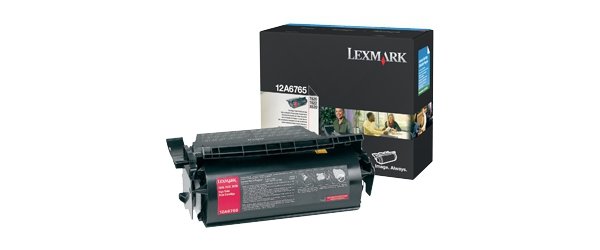 Toner Lexmark 12A6765. black. 30000s. Lexmark T620. T622. X620e 12A6765