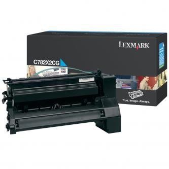 Lexmark oryginalny toner C782X2CG. cyan. 15000s. Lexmark C782 C782X2CG