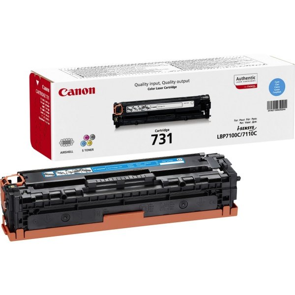 Toner Canon CRG731. cyan. 1500s. 6271B002. Canon i-SENSYS LBP-7100Cn. 7110Cw. MF 8280Cw 6271B002