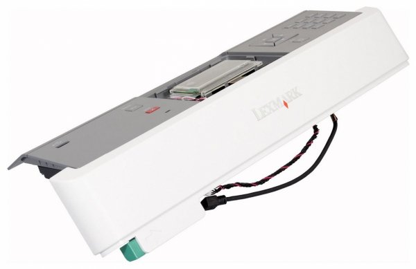 Części / Lexmark / OP Panel Upper Front Cover 40X4462, Grey, White, Części / Lexmark /  T650dn Części / Lexmark / T650dtn Części / Lexmark / T650n Części / Lexmark / T652dn Części / Lexmark / T652dtn Części / Lexmark / 