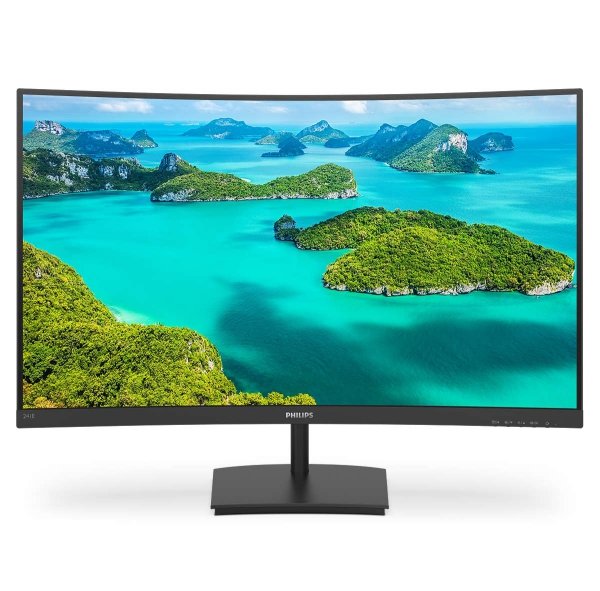 Monitor 241E1SCA 23.6 cali VA Curved HDMI Głośniki