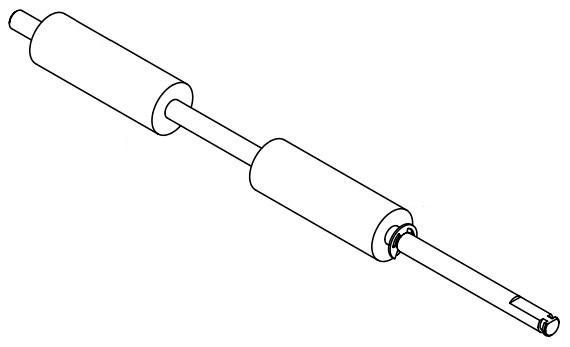 Części / Kyocera-Mita / Roller Regist Low 5MMT876SN076, Printer  transfer roller, Laser, Części / Kyocera-Mita / FS-1800/1800+/FS-1900/3800