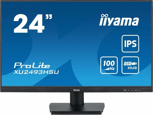 Monitor 23.8 cala  ProLite XU2493HSU-B6 IPS.HDMI.DP.2x2W.USBx2.FHD.SLIM.100Hz