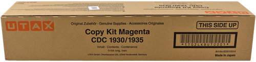 Utax oryginalny toner 653010014. magenta. 15000s. Utax CDC 1930. 1935. TA DC C2930. C2935 653010014