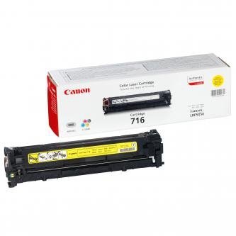 Canon oryginalny toner CRG716. yellow. 1500s. 1977B002. Canon LBP-5050. 5050n. MF-8050 1977B002