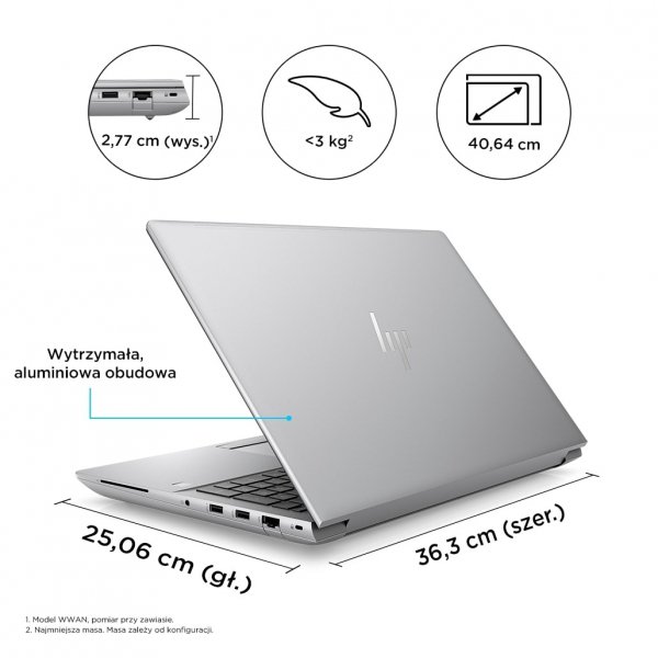 Laptop HP ZB16G10 i9-13950HX/32G/1T/4000Ada/W11/3y