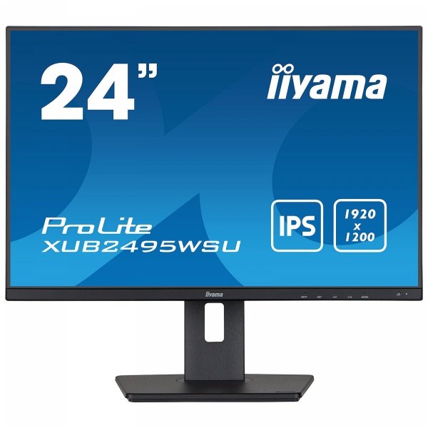 Monitor 24.1 cala XUB2495WSU-B5 IPS,16:10,HAS(150mm),4xUSB