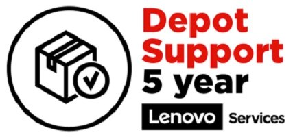 Polisa serwisowa Lenovo 5Y Depot/CCI upgrade from 1Y Depot/CCI