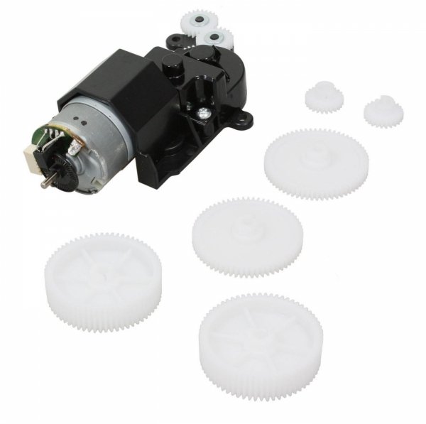 Części / HP / HP Designjet Z3200 Starwheel Motor Q6718-67017,  Black,Metallic,White