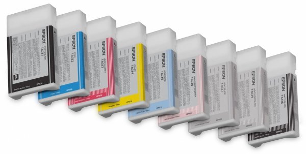 Epson oryginalny Wkład atramentowy / tusz C13T603400. yellow. 220ml. Epson Stylus Pro 7800. 7880. 9800. 9880 C13T603400