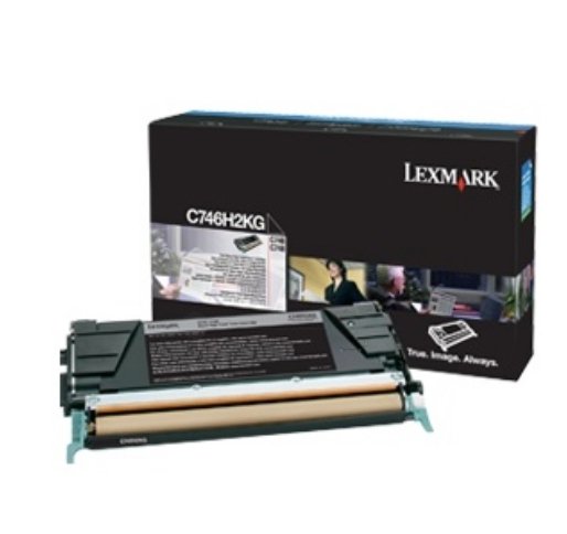 Toner Lexmark C74x Black Toner Cartridge High Corporat C746H3KG