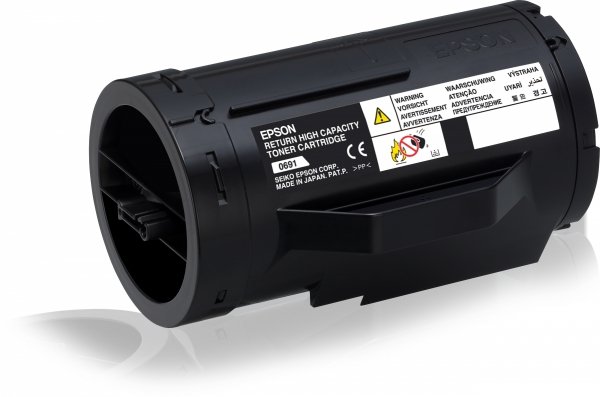 Toner Epson C13S050691. black. 10000s. return. high capacity. Epson Aculaser M300D. M300DN C13S050691