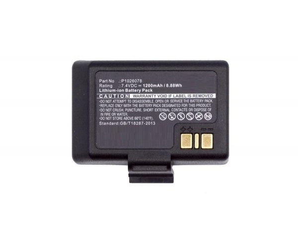 Części / CoreParts / zamiennik / Battery for Zebra Scanner 8.9Wh Li-ion 7.4V 1200mAh Black, EZ320