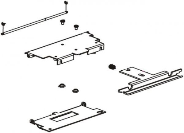 Części / ZEBRA / Cover for printhead TTP2000 